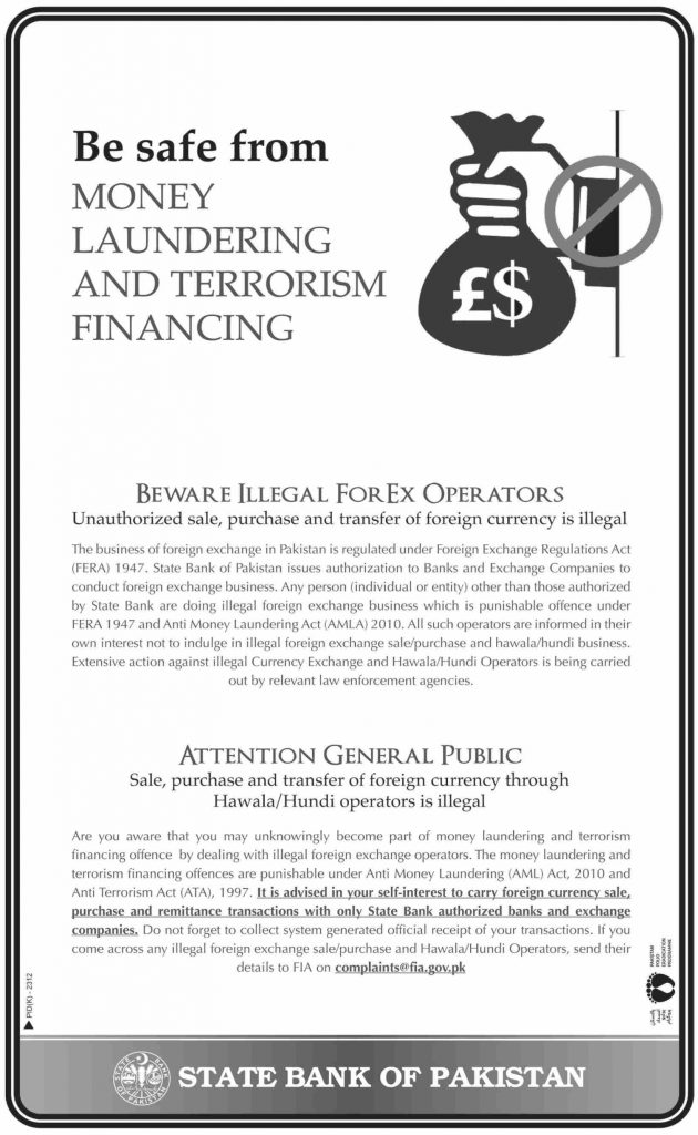 Be Safe from Money Laundering and Terrorism Financing