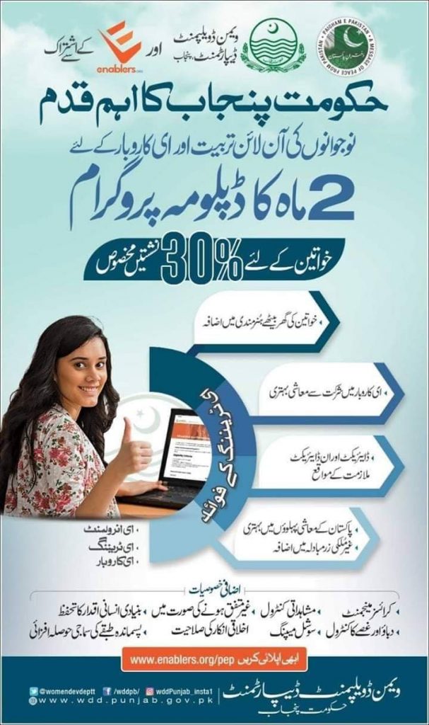 TEVTA free courses 2020 eLearning Through Khushhal Puraman Pakistan