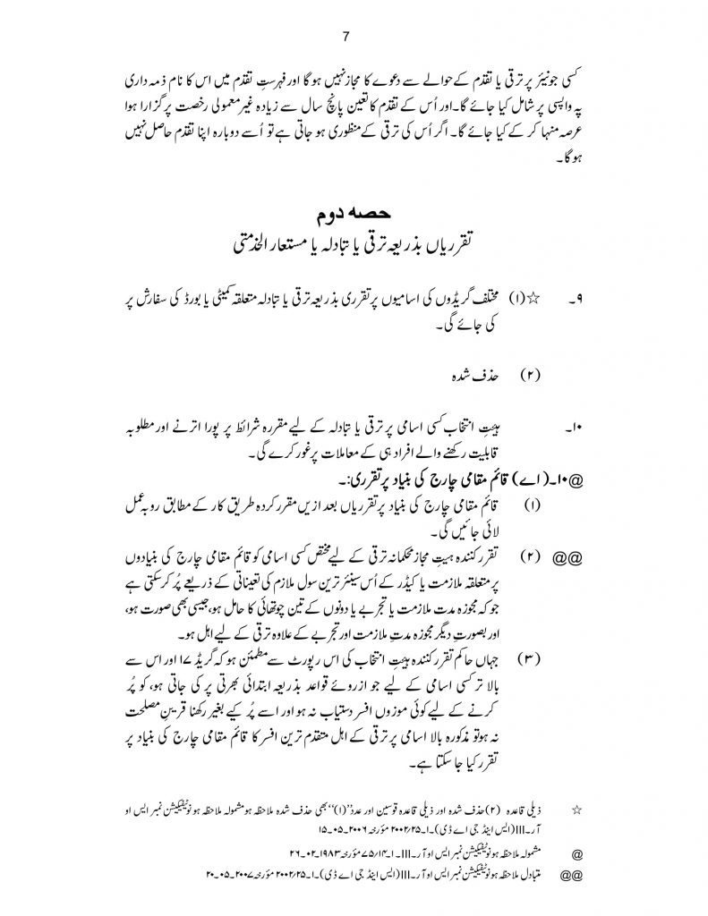 Punjab Civil Servants Rules 1974 - Urdu-6