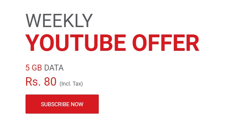 Weekly YouTube Offer