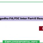 BISE Sargodha FA/FSC Inter Part-II Result 2020