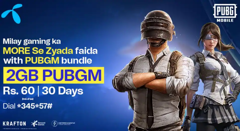 Telenor PUBG Package Monthly Code 2023