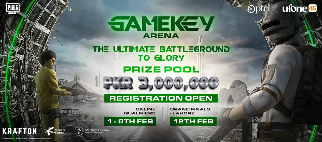 GameKey Arena PTCL Competition 2023