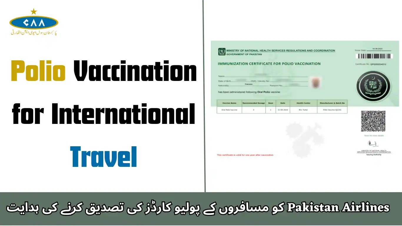 Polio Vaccination for International Travel