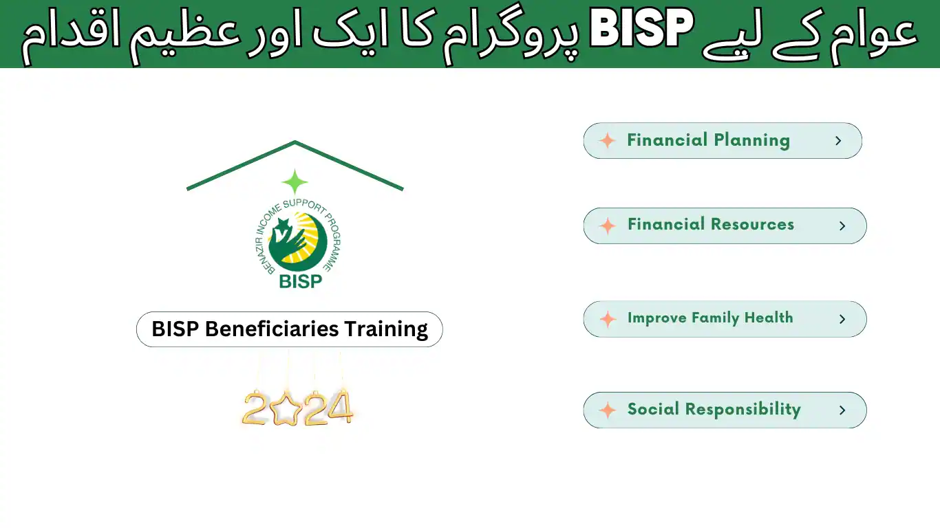 BISP Beneficiaries Digital Training Program 2024