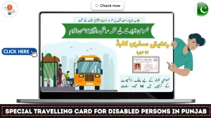 Special Travelling Card For Disabled Persons in Punjab